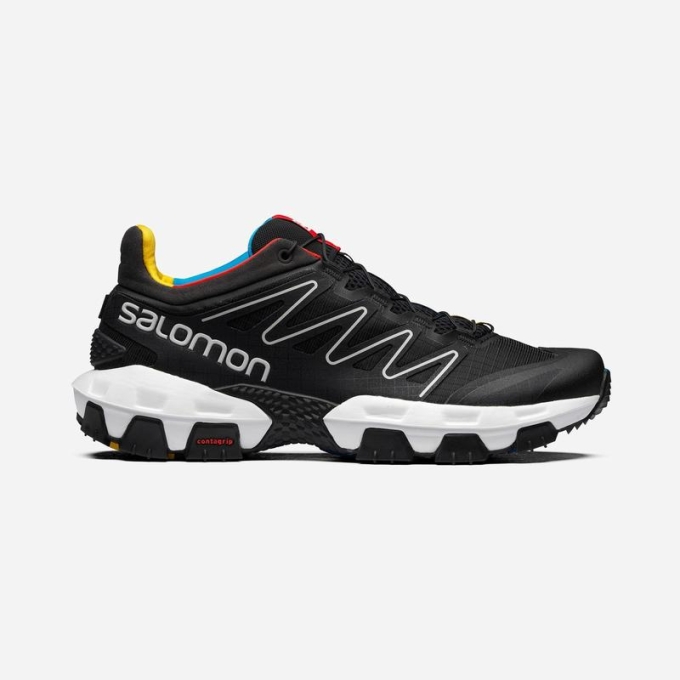 Black / White Salomon XA PRO STREET Men\'s Trail Running Shoes | AE-912TYRM