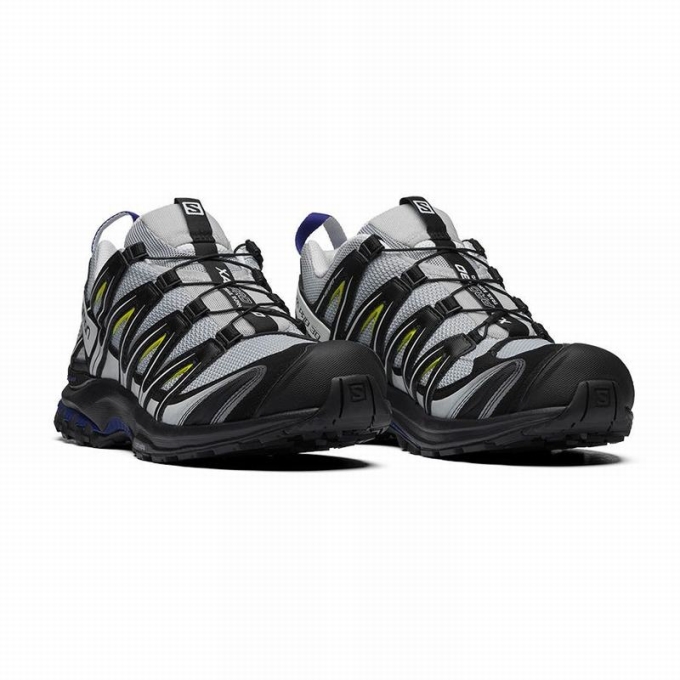 Blue / Black Salomon XA PRO 3D Men's Trail Running Shoes | AE-254DPLM