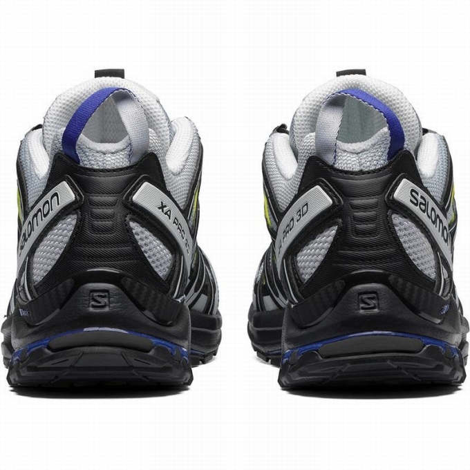 Blue / Black Salomon XA PRO 3D Men's Trail Running Shoes | AE-254DPLM