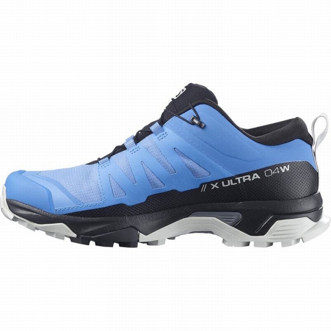 Blue / Black Salomon X ULTRA 4 GORE-TEX Women's Hiking Shoes | AE-710PCYF