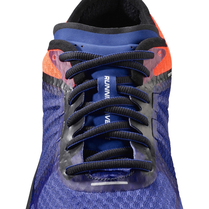 Blue / Deep Blue Salomon SONIC RA MAX Men's Running Shoes | AE-652PQAJ