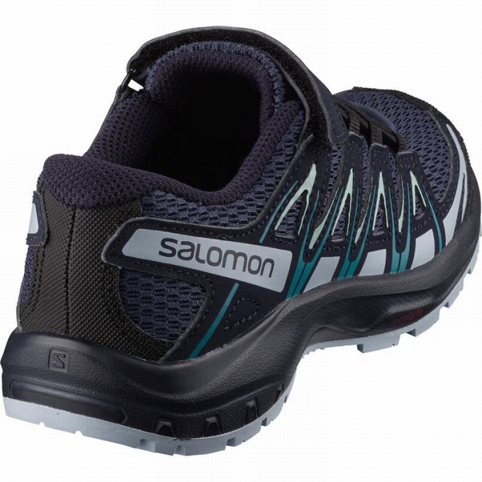 Blue Indigo / Blue Salomon XA PRO 3D K Kids' Trail Running Shoes | AE-241CZWD