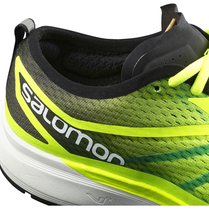 Blue / Navy Salomon SONIC RA PRO Men's Running Shoes | AE-804RCWK