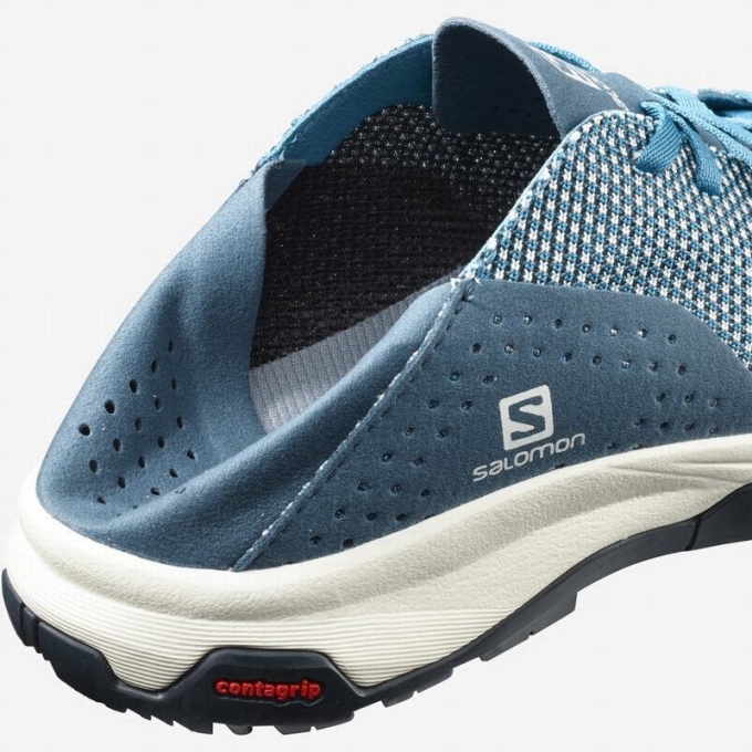 Blue / Navy Salomon TECH LITE Women's Slippers | AE-413YEKW