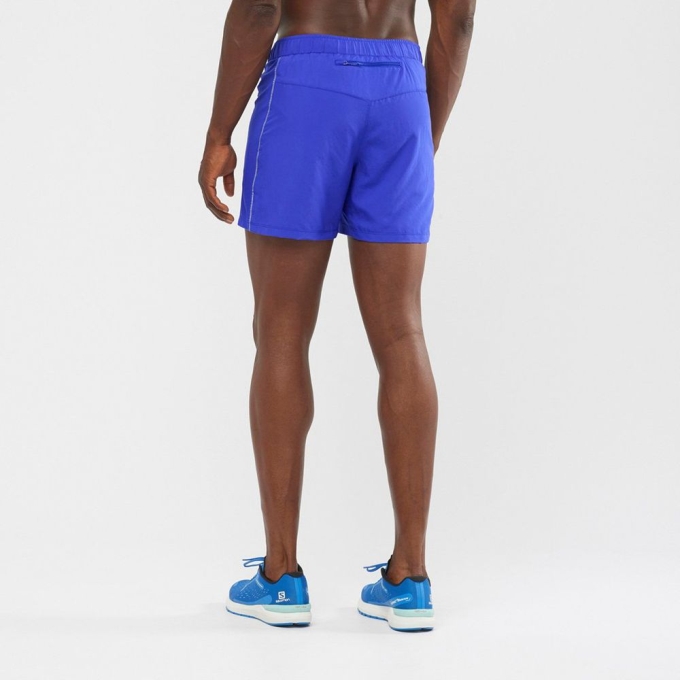 Blue Salomon AGILE 5 RUNNING Men's Shorts | AE-738OJNL