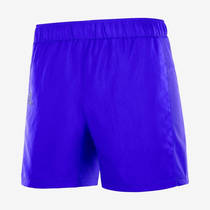 Blue Salomon AGILE 5 RUNNING Men's Shorts | AE-738OJNL