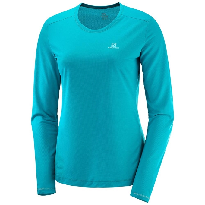 Blue Salomon AGILE LS W Long Sleeve Women\'s T Shirts | AE-962HIGN