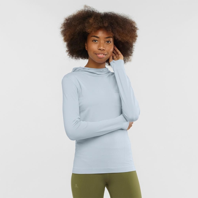 Blue Salomon COMET SEAMLESS W Women's Hoodie | AE-021KOJS