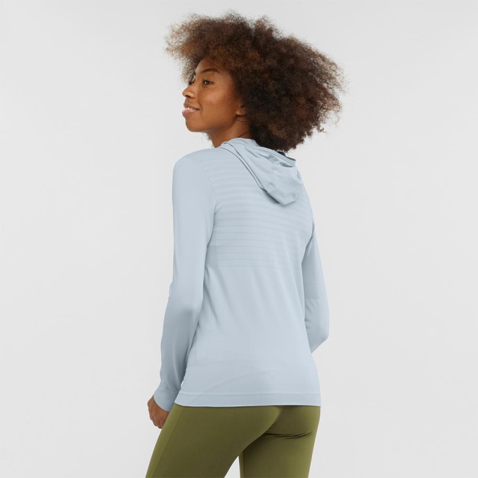 Blue Salomon COMET SEAMLESS W Women's Hoodie | AE-021KOJS