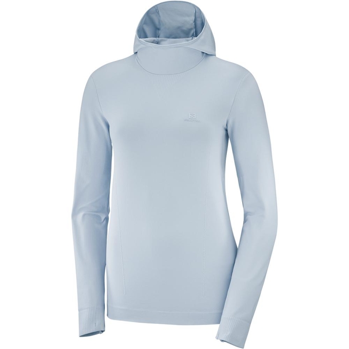 Blue Salomon COMET SEAMLESS W Women\'s Hoodie | AE-021KOJS