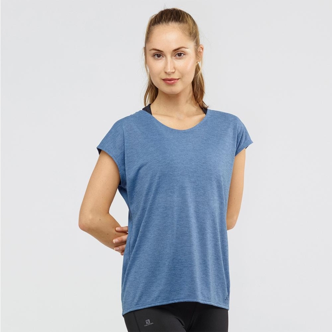 Blue Salomon COMET SS W Women's T Shirts | AE-501VQLT