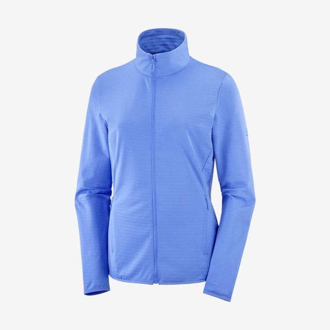 Blue Salomon ESSENTIAL LIGHTWARM Full Zip Midlayer Jacket Women's Midlayers | AE-301BIPK