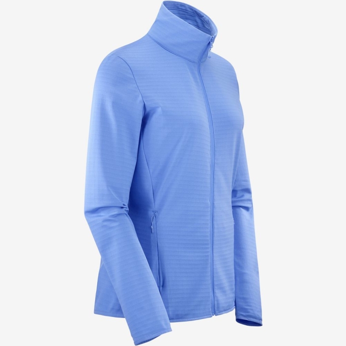 Blue Salomon ESSENTIAL LIGHTWARM Full Zip Midlayer Jacket Women's Midlayers | AE-301BIPK