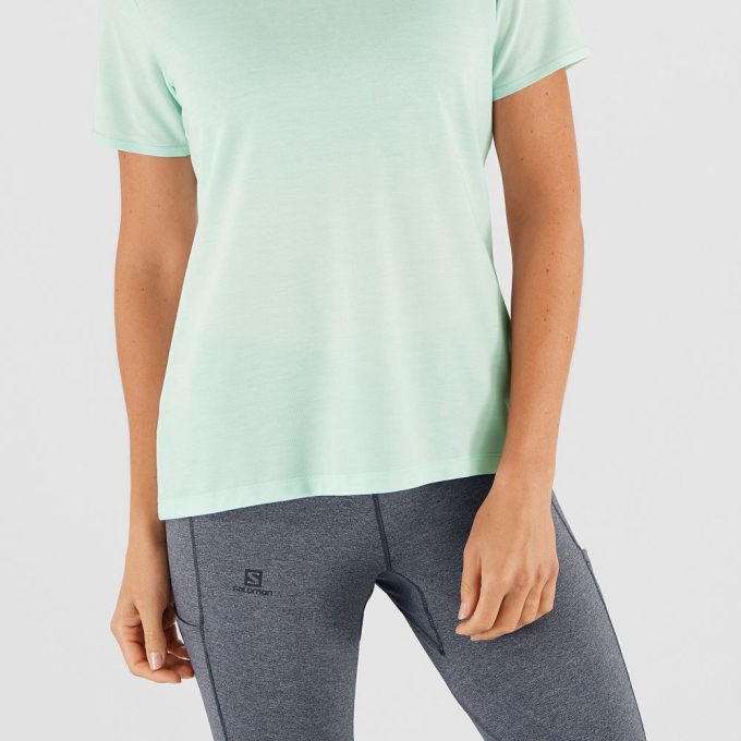 Blue Salomon ESSENTIAL TENCEL Women's T Shirts | AE-914AVKP