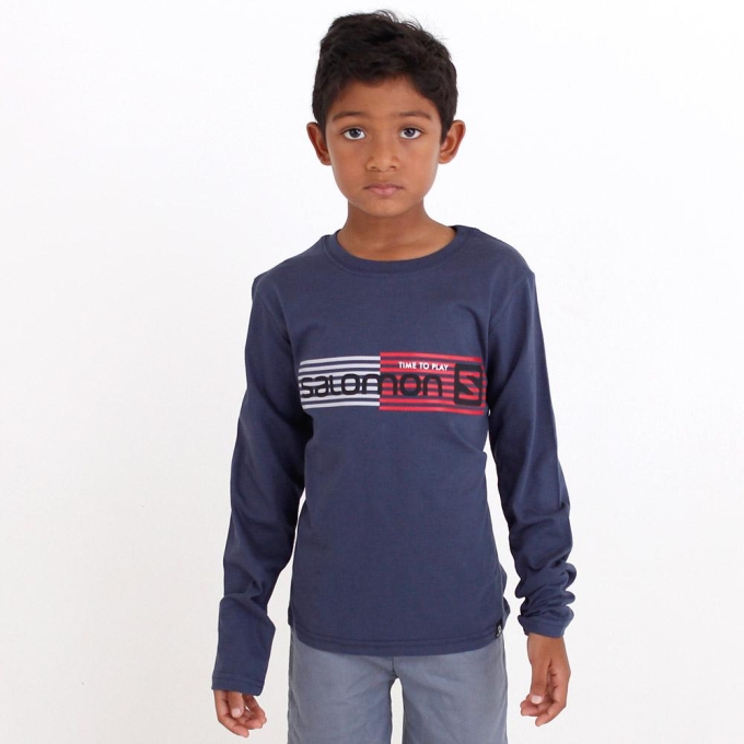 Blue Salomon JOEY LS B Kids' T Shirts | AE-362PYXO