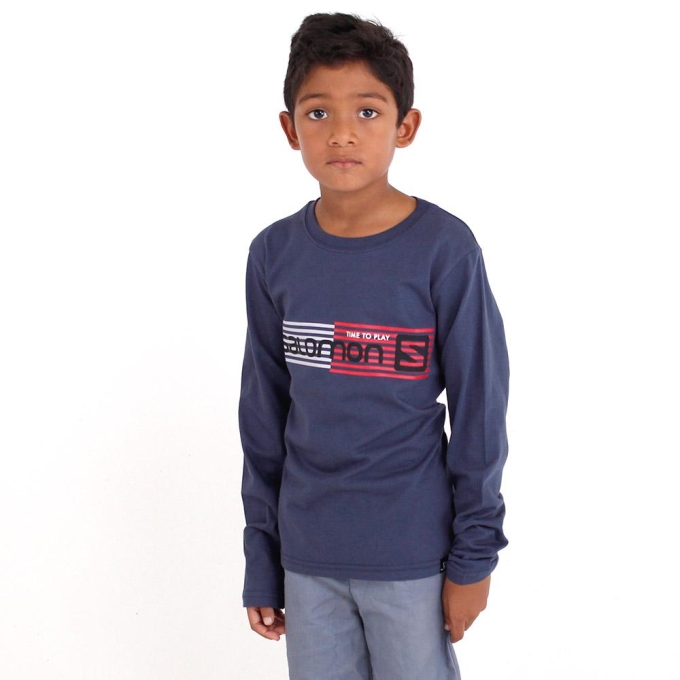 Blue Salomon JOEY LS B Kids' T Shirts | AE-362PYXO