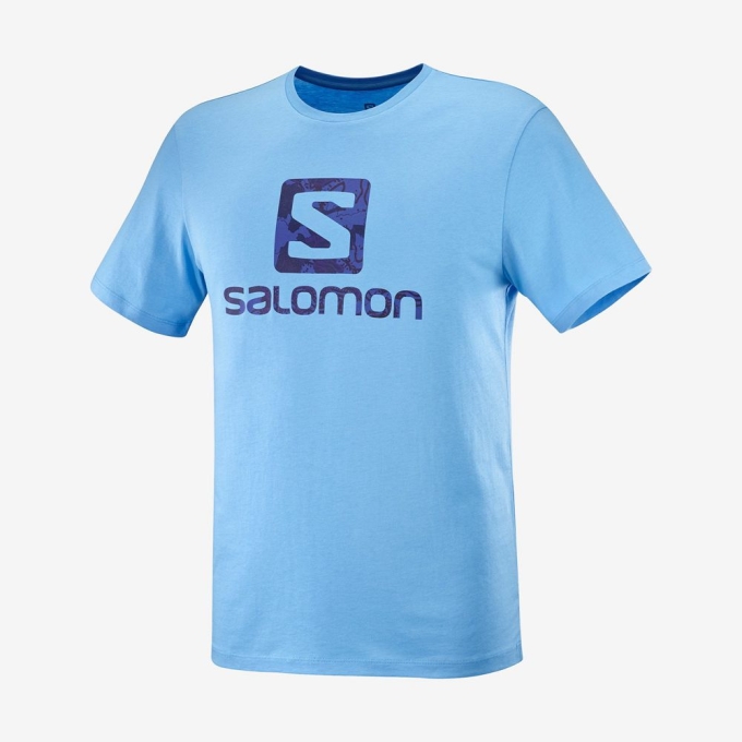 Blue Salomon OUTLIFE LOGO Short Sleeve Men's T Shirts | AE-213CXOM