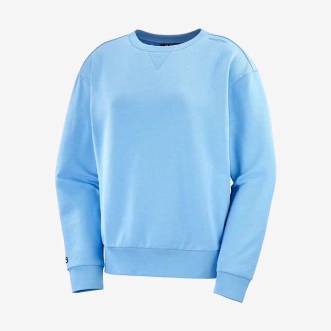 Blue Salomon OUTLIFE SUMMER Crewneck Women's Pullover | AE-815AHUW