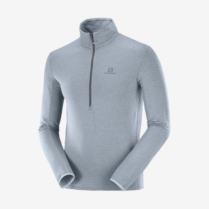 Blue Salomon OUTLINE HALF ZIP MID Men's Midlayers | AE-421WNGI