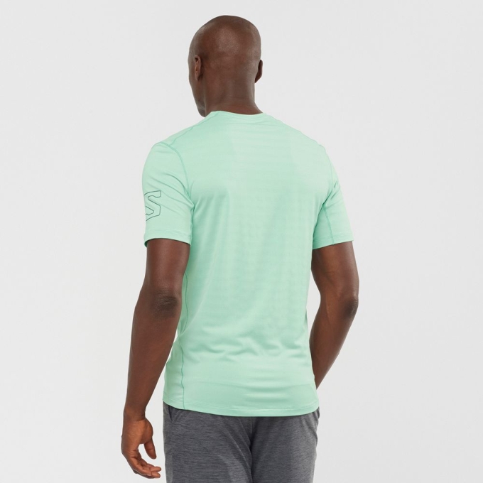 Blue Salomon OUTLINE New Trail Running Gear Men's T Shirts | AE-126VZAM