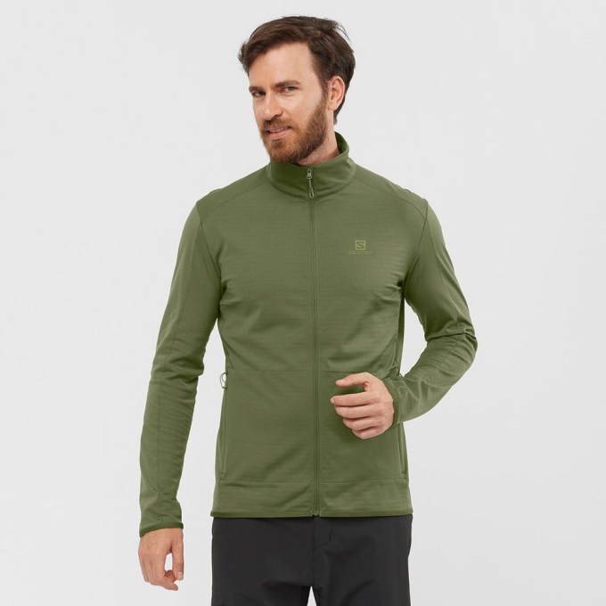 Blue Salomon OUTRACK FULL ZIP MID Men's Midlayers | AE-037MBJK