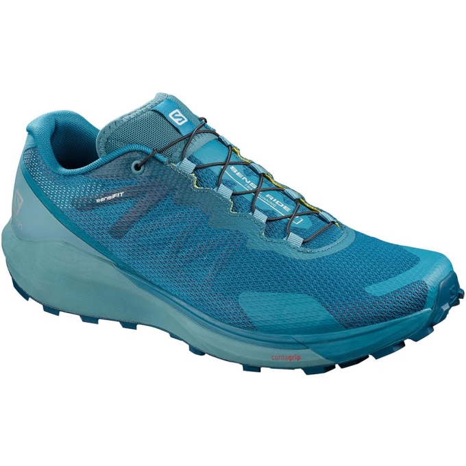 Blue Salomon SENSE RIDE 3 Men's Road Running Shoes | AE-965SVLF