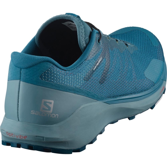 Blue Salomon SENSE RIDE 3 Men's Road Running Shoes | AE-965SVLF