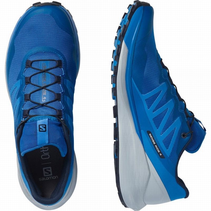 Blue Salomon SENSE RIDE 4 Men's Running Shoes | AE-180ZMYV