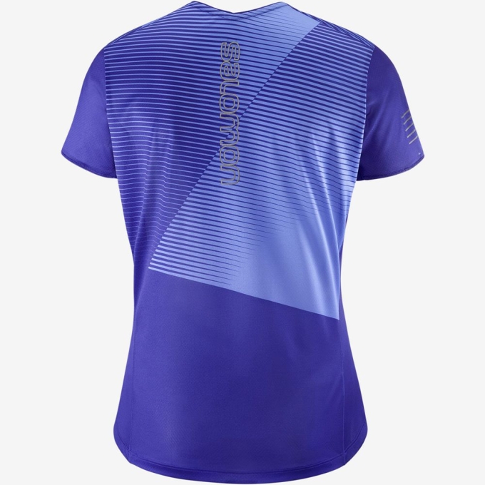 Blue Salomon SENSE Short Sleeve Women's T Shirts | AE-946MIQG