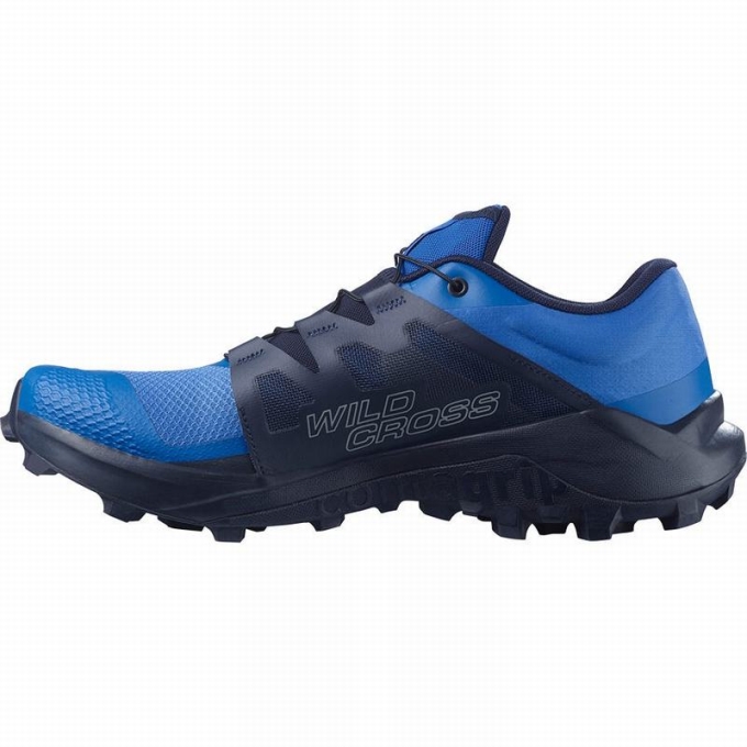 Blue Salomon WILDCROSS Men's Trail Running Shoes | AE-168PXBW