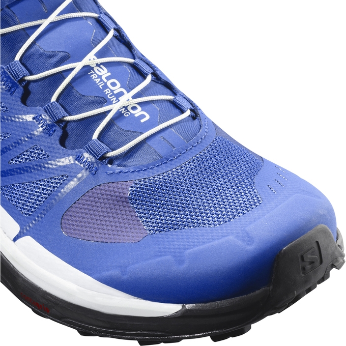 Blue / White / Black Salomon WINGS PRO 3 Men's Trail Running Shoes | AE-170OSMK