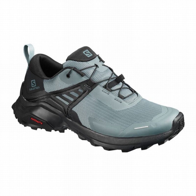 Dark Blue / Black Salomon X RAISE Women\'s Hiking Shoes | AE-093AJXL