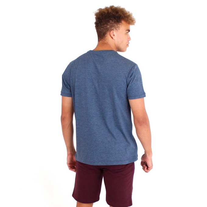 Dark Denim Salomon EXPLORER SS M Men's T Shirts | AE-103XOVE