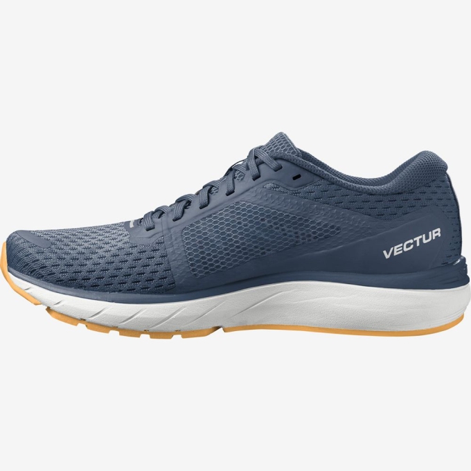 Dark Denim Salomon VECTUR Men's Road Running Shoes | AE-531AKGR