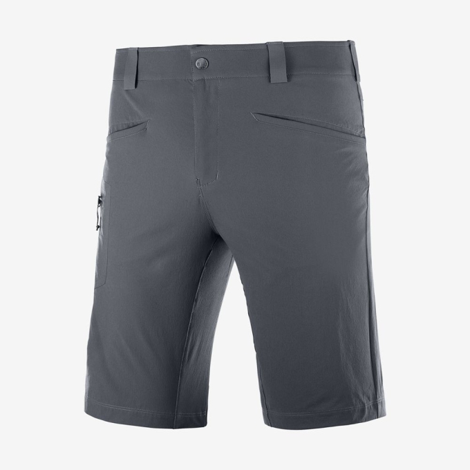 Dark Gery Salomon WAYFARER ALL SEASON STRAIGHT M Men's Shorts | AE-190DIQZ