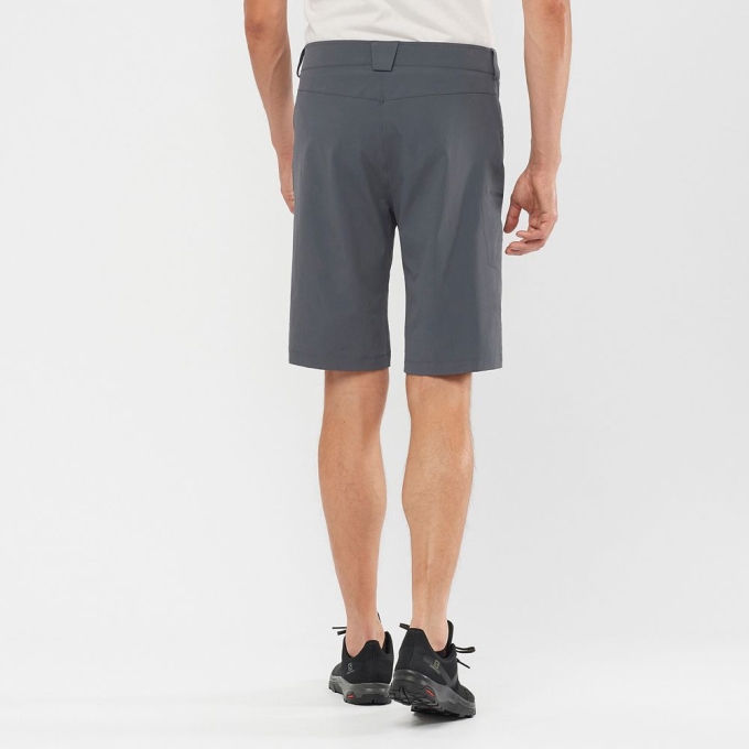 Dark Gery Salomon WAYFARER ALL SEASON STRAIGHT M Men's Shorts | AE-190DIQZ