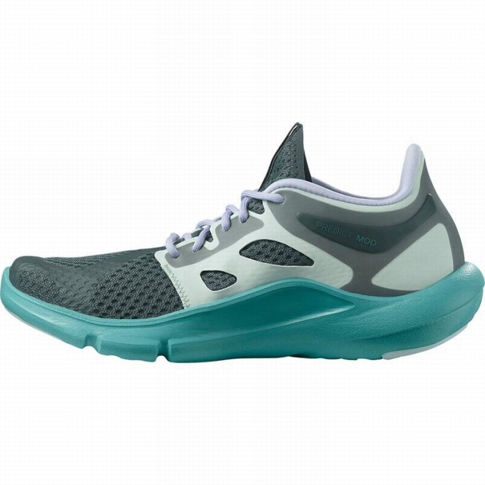 Dark Green / Purple Salomon PREDICT MOD Women's Road Running Shoes | AE-248PFQS