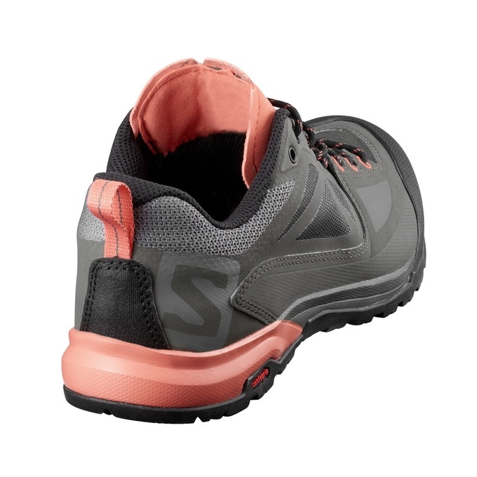 Dark Grey / Coral Salomon X ALP SPRY W Women's Hiking Boots | AE-296FJZE