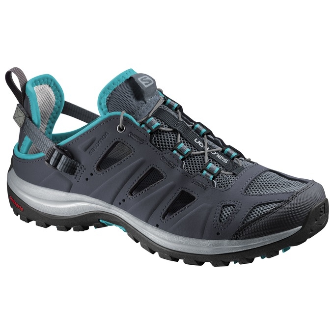 Dark Grey Salomon ELLIPSE CABRIO Women\'s Running Shoes | AE-264SWIY