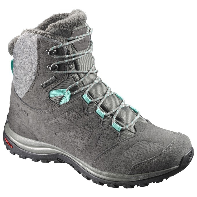 Dark Grey Salomon ELLIPSE GTX Men\'s Winter Boots | AE-705OERP