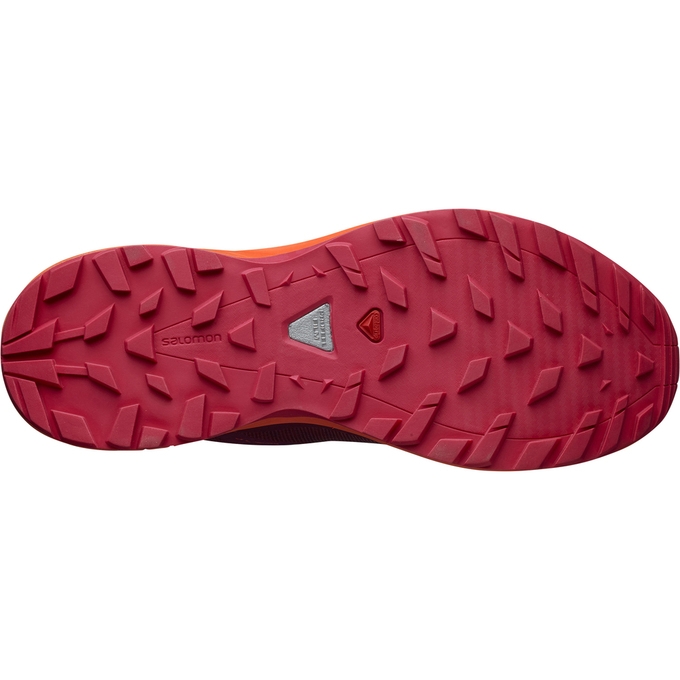 Dark Red / Orange Salomon XA ELEVATE GTX W Women's Trail Running Shoes | AE-410ZTYB