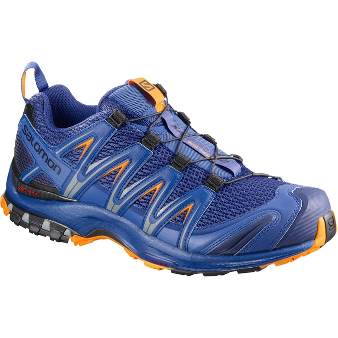 Deep Blue Salomon XA PRO 3D Men\'s Trail Running Shoes | AE-608SRAL