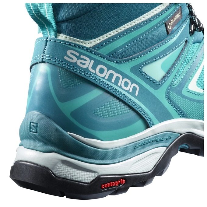 Deep Blue Salomon X ULTRA 3 MID GTX W Women's Hiking Shoes | AE-342TKFW