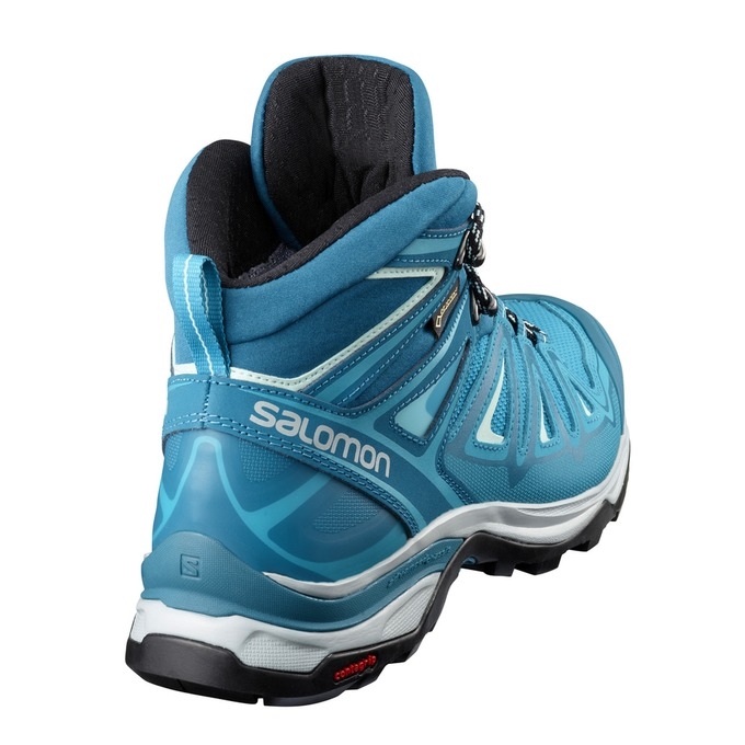 Deep Blue Salomon X ULTRA 3 MID GTX W Women's Hiking Shoes | AE-342TKFW