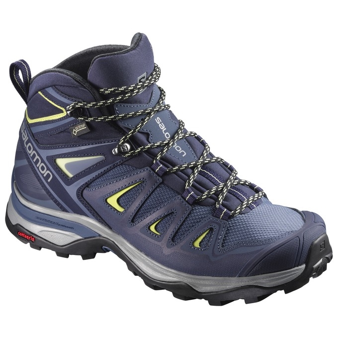 Deep Blue Salomon X ULTRA 3 MID GTX W Women\'s Hiking Shoes | AE-342TKFW