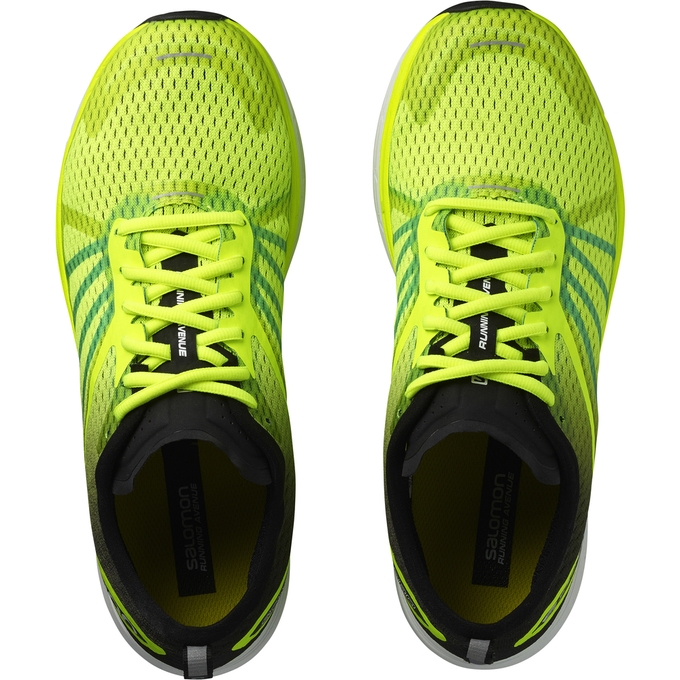 Fluorescent Yellow Salomon SONIC RA PRO Men's Running Shoes | AE-176CJEI