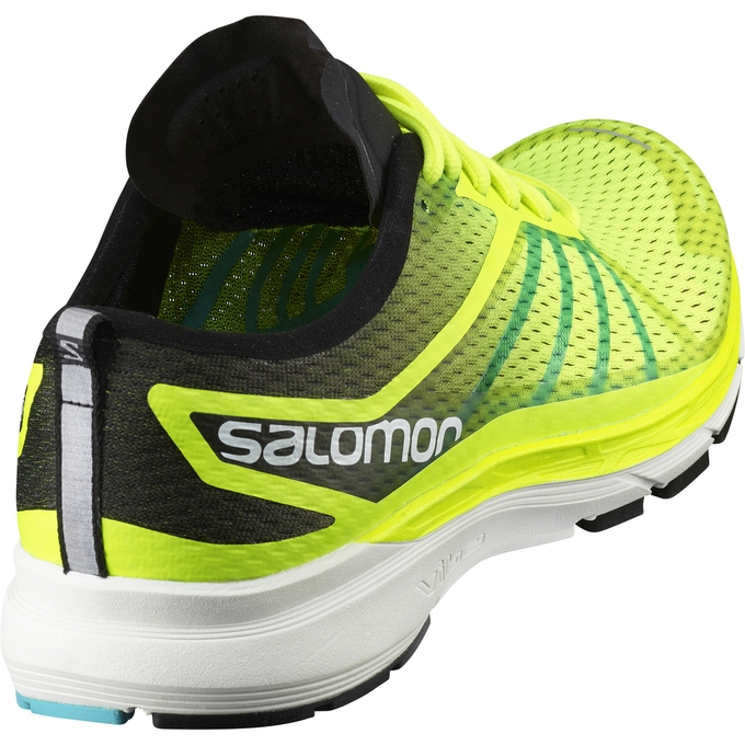 Fluorescent Yellow Salomon SONIC RA PRO Men's Running Shoes | AE-176CJEI