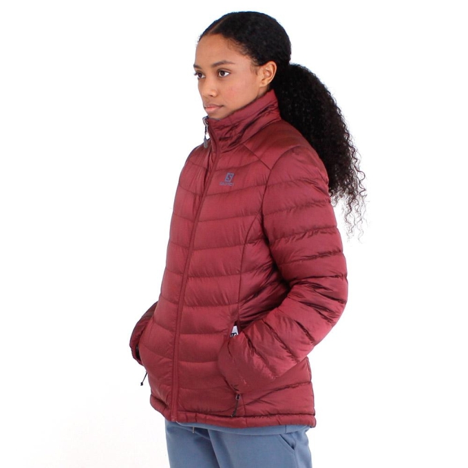 Fuchsia Salomon AGENTA REVERSIBLE JKT W Women's Jackets | AE-083HYLS