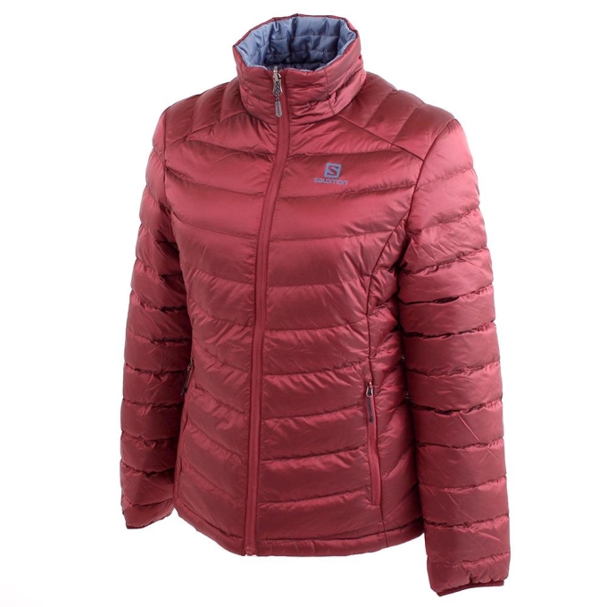 Fuchsia Salomon AGENTA REVERSIBLE JKT W Women\'s Jackets | AE-083HYLS