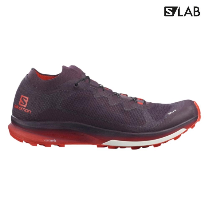 Fuchsia Salomon S/LAB ULTRA 3 Men\'s Road Running Shoes | AE-721UGKF